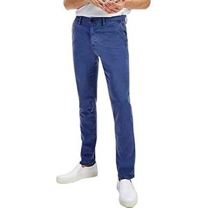 Tommy Hilfiger Bleecker Th Flex Chino GMD Jeans voor heren, faded indigo