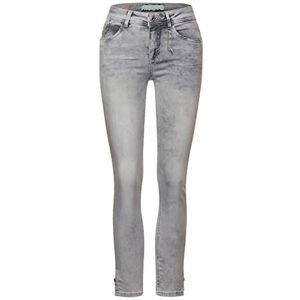 Street One Slim Fit Jeans voor dames, grijs gewassen, 31W x 28L, Grijs gewassen