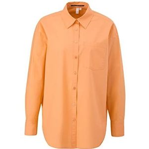 Q/S by s.Oliver Bluse, lange blouse voor dames, Oranje