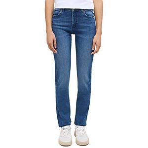 MUSTANG Crosby Relaxed Slim Dames Jeans Medium Blue 702 27W 30L, middenblauw 702