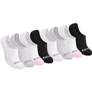 Saucony 8 paar gevoerde onzichtbare sokken voor dames, kast (8 paar), Kast (8 paar)