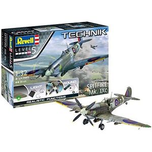 1:32 Revell 00457 Supermarine Spitfire Mk.IXc - Technik Plastic Modelbouwpakket