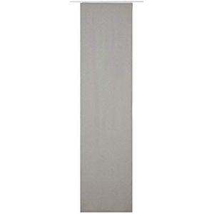 Elbersdrucke Lino 19 schuifgordijn van polyester, 245 x 60 cm, taupe
