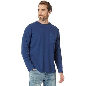 Hurley Felton Thermal Crew T-Shirt Homme, Blue Void, S
