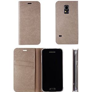 Anymode FAAY012KBG Flipcase voor Galaxy S5 Mini, beige