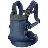 BabyBjörn Harmony babydraagzak, 3D mesh, marineblauw