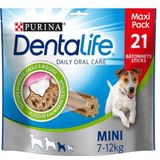 PURINA DENTALIFE MINI | lekkernijen voor kleine honden | 21 kauwsticks | kip | maxi-verpakking | 345 g | mondhygiëne