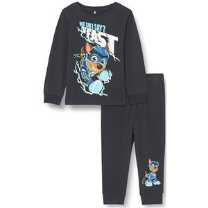 NAME IT Nmmolver Pawpatrol Nightset Cplg Voetbal jongens, India Ink, 92, India-inkt