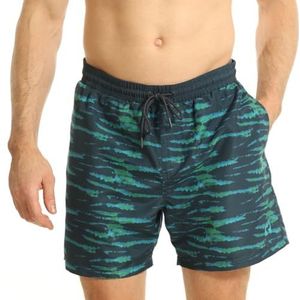 Ript Essentials Ript Essentials Zwemshort voor heren, sneldrogend, anti-UV 50, zwemshorts voor heren, 1 stuk, Blauw/groen tie-dye