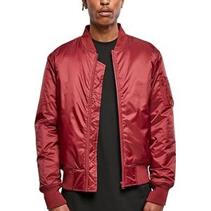 Build Your Brand Bomber Jacket heren jas, Bordeaux