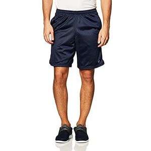 Champion Long Mesh Shorts met zakken, halfondoorzichtig (2 stuks) heren, Navy Blauw
