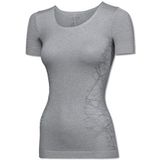 Schiesser Dames Sport T-Shirt Active Silver Grey Meliert 210), 42, zilvergrijs gemêleerd 210)