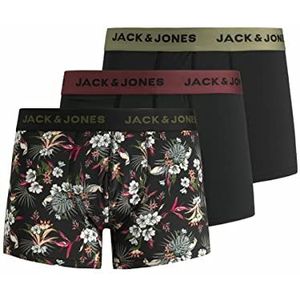 Jack & Jones boxershorts voor heren, Zwart/Details: zwart