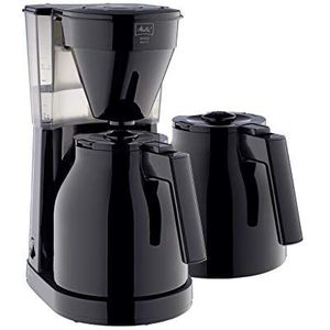 Melitta 6762893 1023-06 Easy Therm + 2 koffiemachines van kunststof, zwart