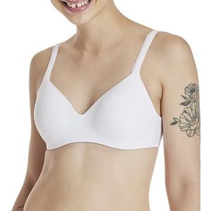 Hanes Ultimate damesbeha, totale deken met witte micropunten, 105B, Witte micropunten.