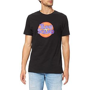Mister Tee Space Jam Tune Squad T-shirt voor heren, zwart.