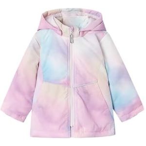 NAME IT Nmfmaxi AOP Veste courte pour fille, violet, 98 cm, lilas, 98