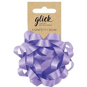 Glick Lila confettistrik voor het verpakken van geschenken, lila om te knutselen