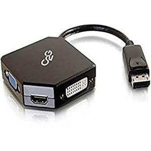 C2G Kabels to Go DisplayPort naar HDMI, VGA of DVI (54340)
