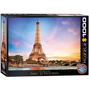 EuroGraphics - Paris Eiffel Tower puzzel (1000-Piece), 6000-0765, meerkleurig