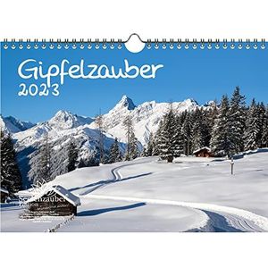 Gipfelzauber Kalender A4 voor bergen en toppen 2023 - Seelenzauber