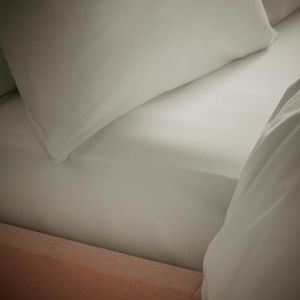 Bianca Tencel™ Lyocell Hoeslaken voor kingsize bed, draaddichtheid 200, temperatuurregeling, natuur