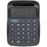 MAUL Calculatrice Eco MJ 555 | Calculatrice solaire avec écran à 10 chiffres | Calculatrice durable en plastique recyclé | Fonctions standard | Prix Blauer Engel | Gris
