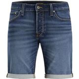 JACK & JONES Jjirick Jjicon I.k. Shorts Mf 132 Sn Shorts voor heren, Denim blauw, XS
