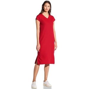 Street One A144444 Damesjurk met geribbelde structuur, Glory Red, 46