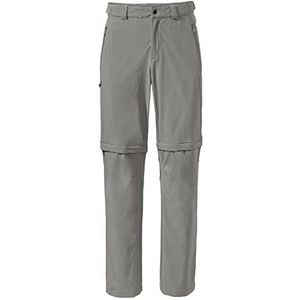 VAUDE Farley Stretch Zip-Off T-Zip III Wandelbroek voor heren, Stone Grijs