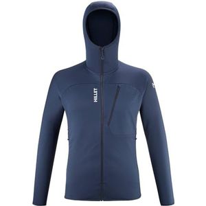 MILLET Lokka hoodie II M hoodie heren, Blauw (nieuw logo)