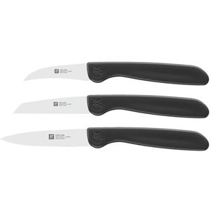 ZWILLING Messenset (3-delig), roestvrij staal, serie Twin Grip, zwart