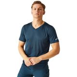 Regatta Regatta T-shirt met V-hals voor heren, Moonlt Denim