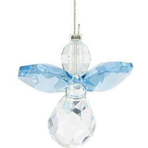 Tierra Zen CG03 Crystal Guardian Angel Mars Aquamarijn Transparant 16 cm