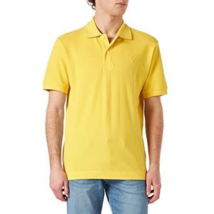 Seidensticker Poloshirt voor heren, korte mouw, geel, L, Geel.