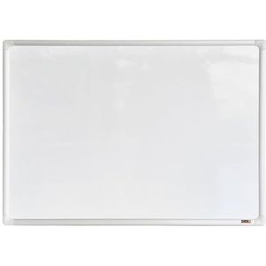 DESQ Whiteboard, magnetisch, aluminium frame, 45 x 60 cm, inclusief aluminium penhouder