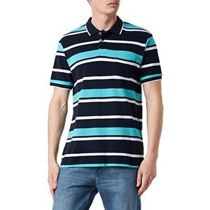 Blue Seven heren polo shirt, Nachtblauw.