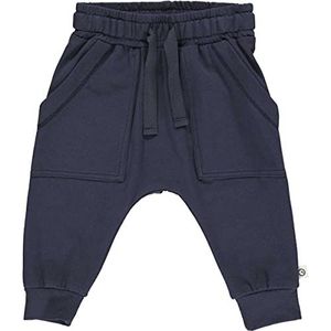 Müsli by Green Cotton Cozy me Big Pocket Pants Baby Casual broek, Night Blue, 68 baby jongens, Night Blue, 68, Nacht Blauw