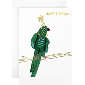 Hallmark Verjaardagskaart, motief papegaai