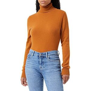 United Colors of Benetton Fietsshirt M/L 1002d2348 Dames Sweater (1 stuk), Oranje 37D