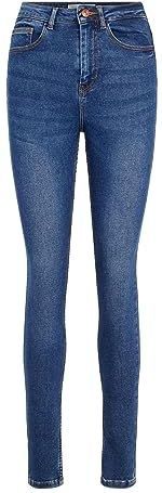 Pieces Medium Blue Denim damesjeans, Blauw