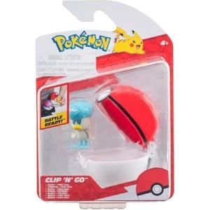 POKEMON Clip N GO QUAXLY MET POKE BALL