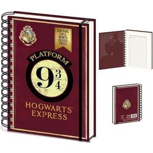 Harry Potter Spiraalschrift A4 (platform 9 3/4) - officieel product