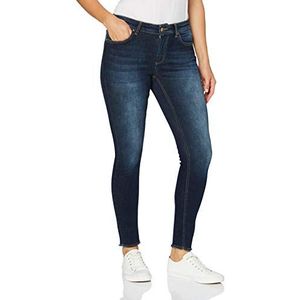 Only Carmakoma Carwilly Life Reg Sk Ank Raw Rea4342noos Damesjeans, Donkerblauw denim