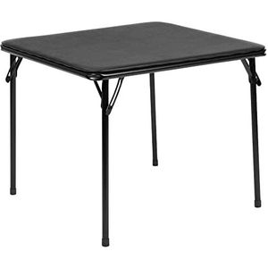 Flash Furniture Speel- en activiteitentafel van vinyl, zwart, 61 x 51,4 cm (b x d x h)