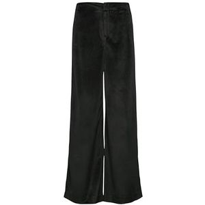 s.Oliver 2156576 Dames lange fluwelen broek wijde pijpen, 9999, 44