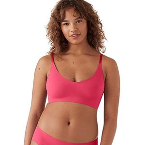 True & Co True Body converteerbare driehoekige beha met bandjes, damesbeha, Framboos