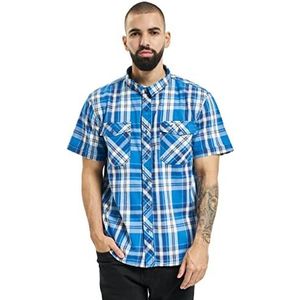 Brandit Roadstar Shirt heren Overhemd, blauw-wit, S