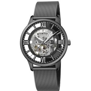 Festina Automatisch horloge F20535/1, zwart, armband, zwart., armband