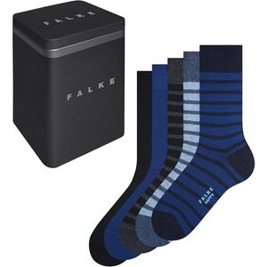 FALKE Sokken (pak van 5) heren, blauw (assortiment 10), 43-46 EU